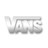 Vans white logo